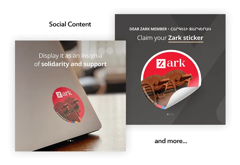 Zark brand identity and logo design system